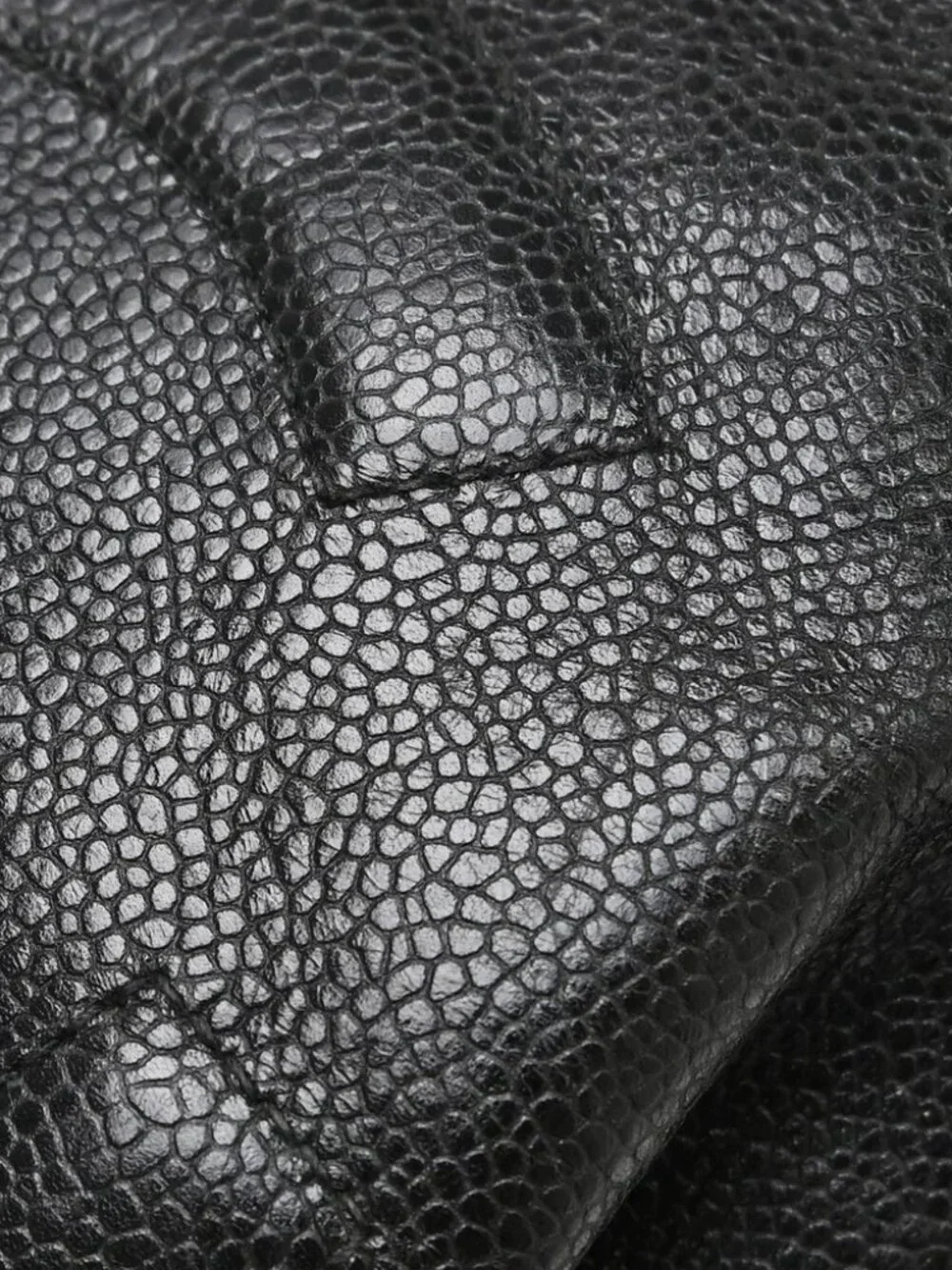 Chanel Black Calfskin Drawstring Shoulder Bag